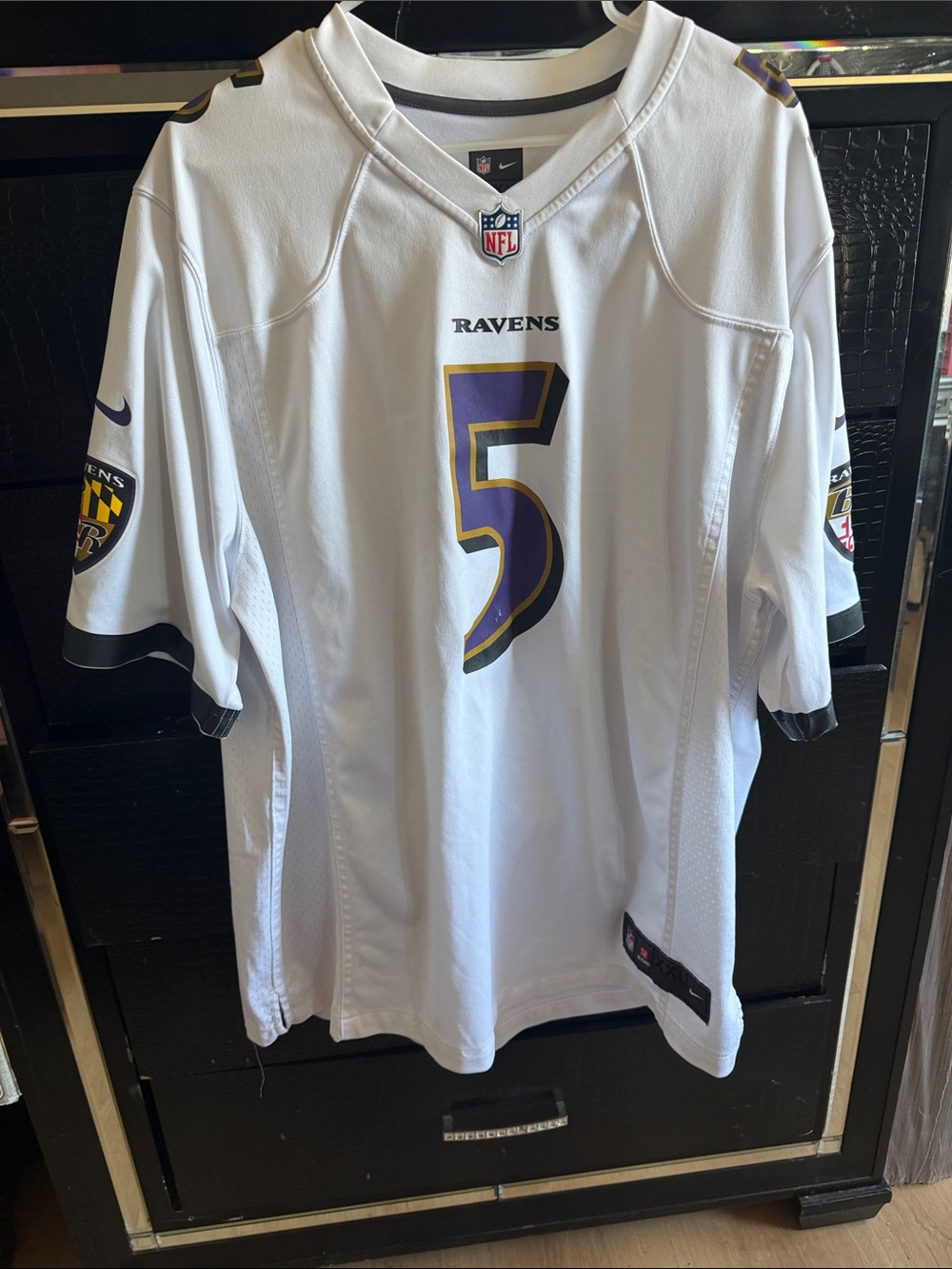 Joe Flacco Baltimore Ravens #5 Nike jersey